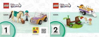 LEGO part Horse and Pony Trailer (42634-1)