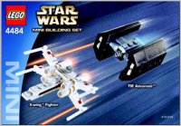 LEGO part X-wing Fighter & TIE Advanced - Mini 4484-1