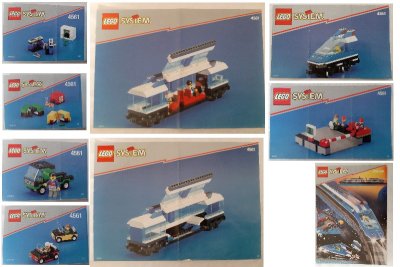 LEGO part Railway Express with Transformer and Speed Regulator (4561-1)