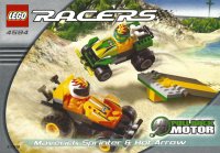 LEGO part Maverick Sprinter & Hot Arrow 4594-1