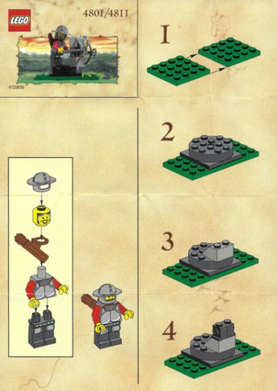 LEGO part Defense Archer (4801-1)