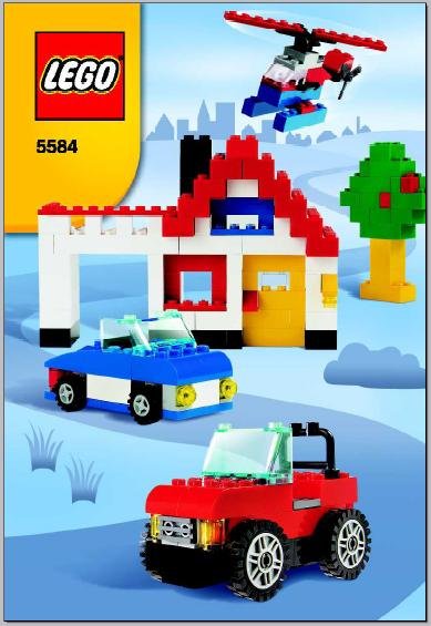 LEGO part Fun With Wheels (5584-1)
