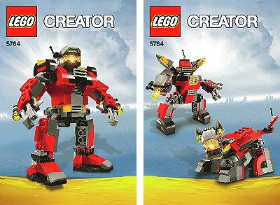 LEGO part Rescue Robot (5764-1)