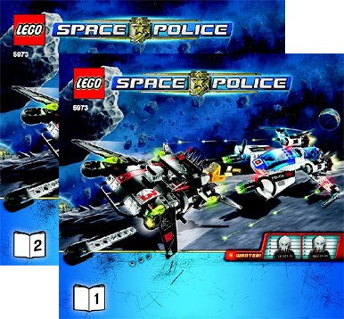 LEGO part Hyperspeed Pursuit (5973-1)