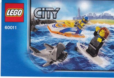 LEGO part Surfer Rescue (60011-1)