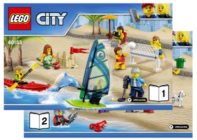 LEGO part People pack - Fun at the beach (60153-1)