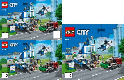 LEGO onderdeel Police Station (60316-1)
