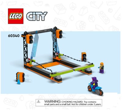 LEGO part The Blade Stunt Challenge (60340-1)