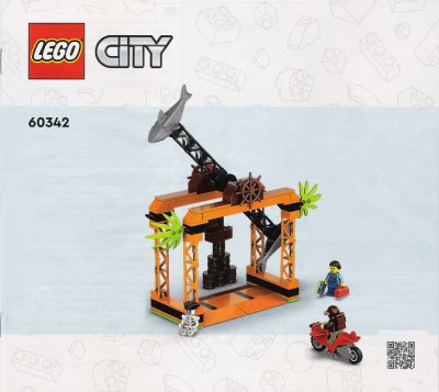 LEGO part The Shark Attack Stunt Challenge (60342-1)