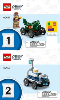 LEGO part Aeroplane vs. Hospital Bed 60459-1