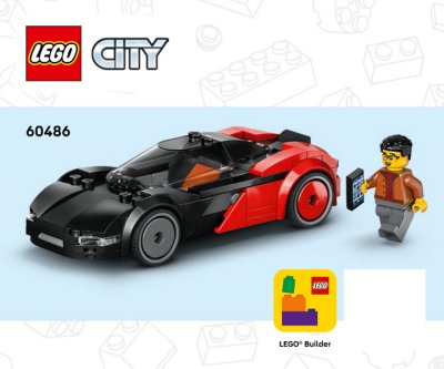 LEGO part EV Supercar (60486-1)