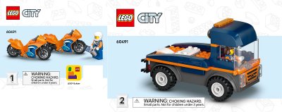LEGO part Motorcycle Transporter (60491-1)