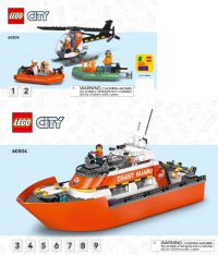 LEGO part Coast Guard Rescue Boat 60504-1