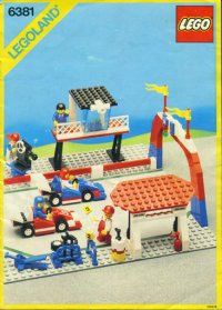 LEGO part Motor Speedway 6381-1