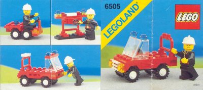 LEGO part Fire Chief's Car (6505-1)
