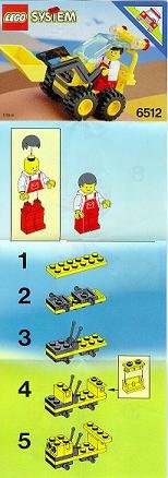 LEGO part Landscape Loader (6512-1)