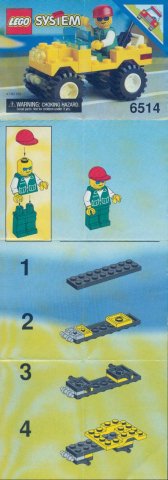 LEGO part Trail Ranger 6514-1