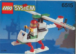LEGO part Stunt Copter (6515-1)