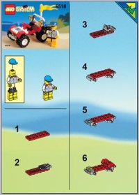 LEGO part Baja Buggy 6518-1