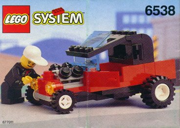 LEGO part Rebel Roadster (6538-1)