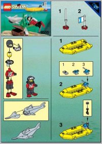 LEGO part Sea Hunter 6555-1