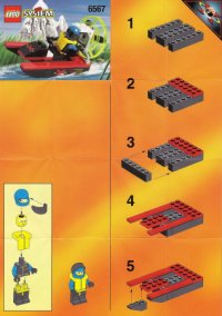 LEGO onderdeel Speed Splasher 6567-1