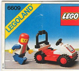 LEGO onderdeel Race Car (6609-1)
