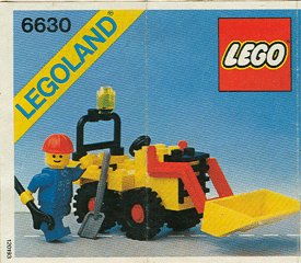 LEGO part Bucket Loader (6630-1)