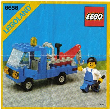 LEGO part Wrecker Unit I (Breakdown Truck) (6656-1)