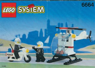 LEGO part Chopper Cops (6664-1)
