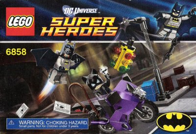 LEGO part Catwoman Catcycle City Chase (6858-1)