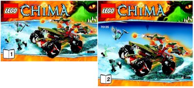 LEGO part Cragger's Fire Striker (70135-1)