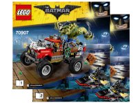 LEGO part Killer Croc Tail-Gator 70907-1
