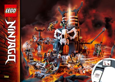 LEGO part Skull Sorcerer's Dungeons (71722-1)