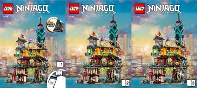 LEGO part NINJAGO City Gardens (71741-1)