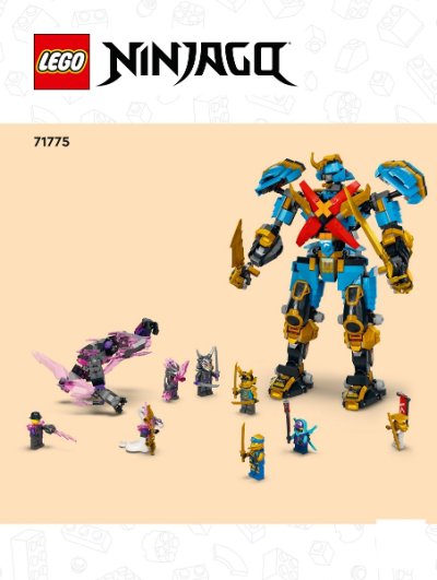 LEGO part Nya's Samurai X MECH (71775-1)