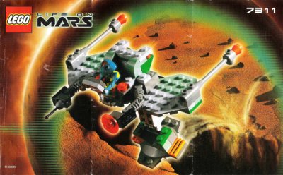 LEGO part Red Planet Cruiser (7311-1)