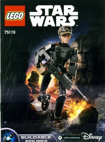 LEGO part Sergeant Jyn Erso (75119-1)