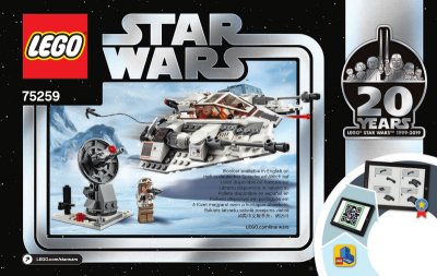 LEGO part Snowspeeder – 20th Anniversary Edition (75259-1)