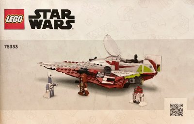 LEGO part Obi-Wan Kenobi's Jedi Starfighter (75333-1)