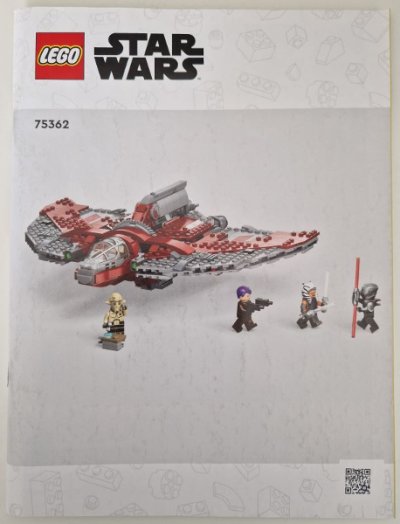 LEGO part Ahsoka Tano's T-6 Jedi Shuttle (75362-1)