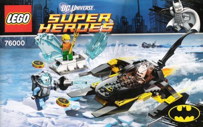 LEGO part Arctic Batman vs. Mr. Freeze: Aquaman on Ice (76000-1)