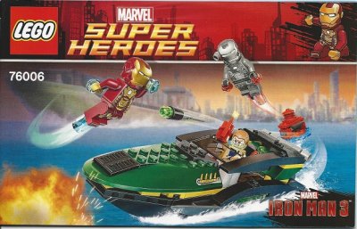 LEGO part Iron Man: Extremis Sea Port Battle (76006-1)