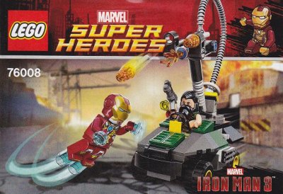 LEGO part Iron Man vs. The Mandarin: Ultimate Showdown (76008-1)