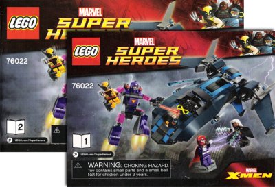 LEGO part X-Men vs. The Sentinel (76022-1)