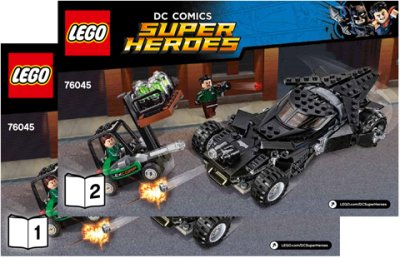 LEGO part Kryptonite Interception (76045-1)