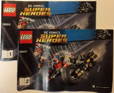 LEGO part Gotham City Cycle Chase (76053-1)