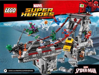 LEGO part Spider-Man: Web Warriors Ultimate Bridge Battle (76057-1)