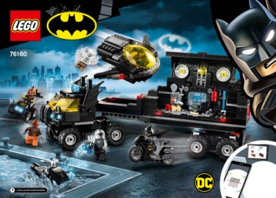 LEGO part Mobile Bat Base (76160-1)