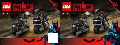 LEGO part Batman & Selina Kyle Motorcycle Pursuit (76179-1)